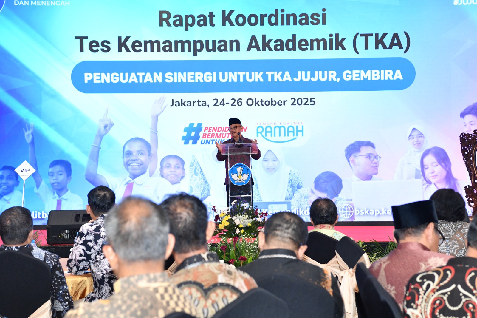 Pastikan Kesiapan Tes Kemampuan Akademik 2025, Kemendikdasmen Gelar Rapat Koordinasi