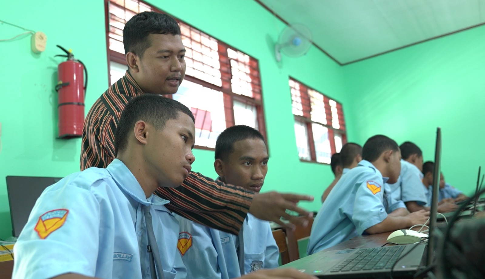Ruang Kelas Tak Retak Lagi, Murid SMKN 1 Bancak Siap Torehkan Prestasi