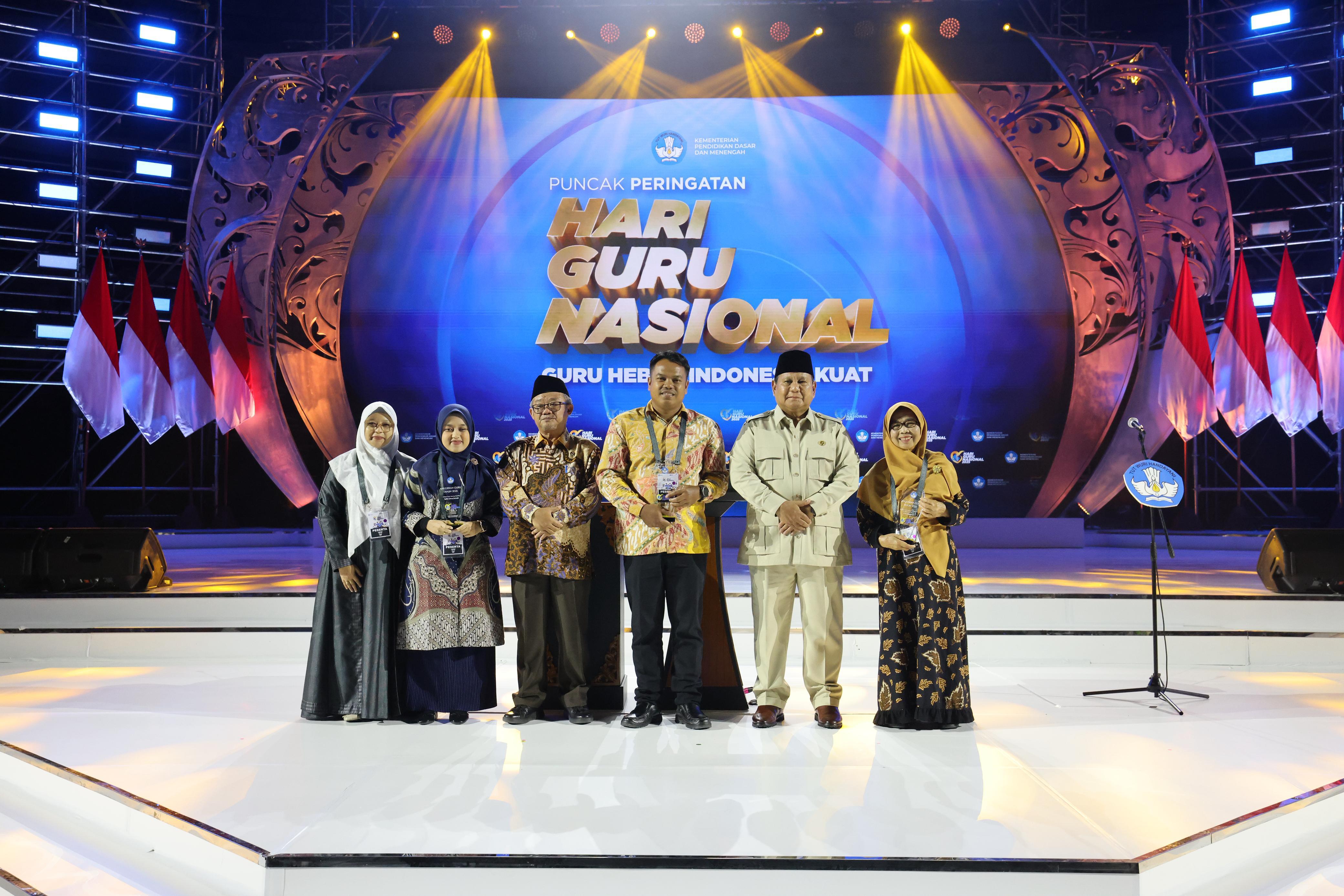 Presiden Prabowo Subianto: Guru Adalah Tonggak Paling Penting dalam Pembangunan Bangsa Indonesia