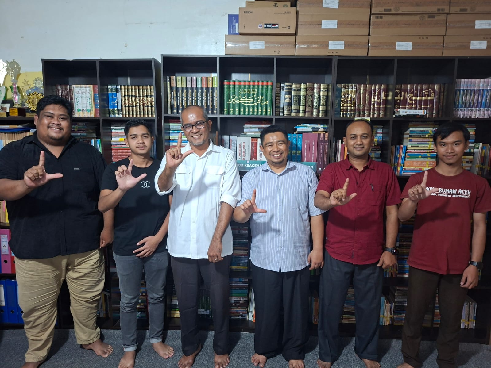 Literasi untuk Semua, TBM RUMAN Aceh Tambah Koleksi dari Hibah Guru Besar