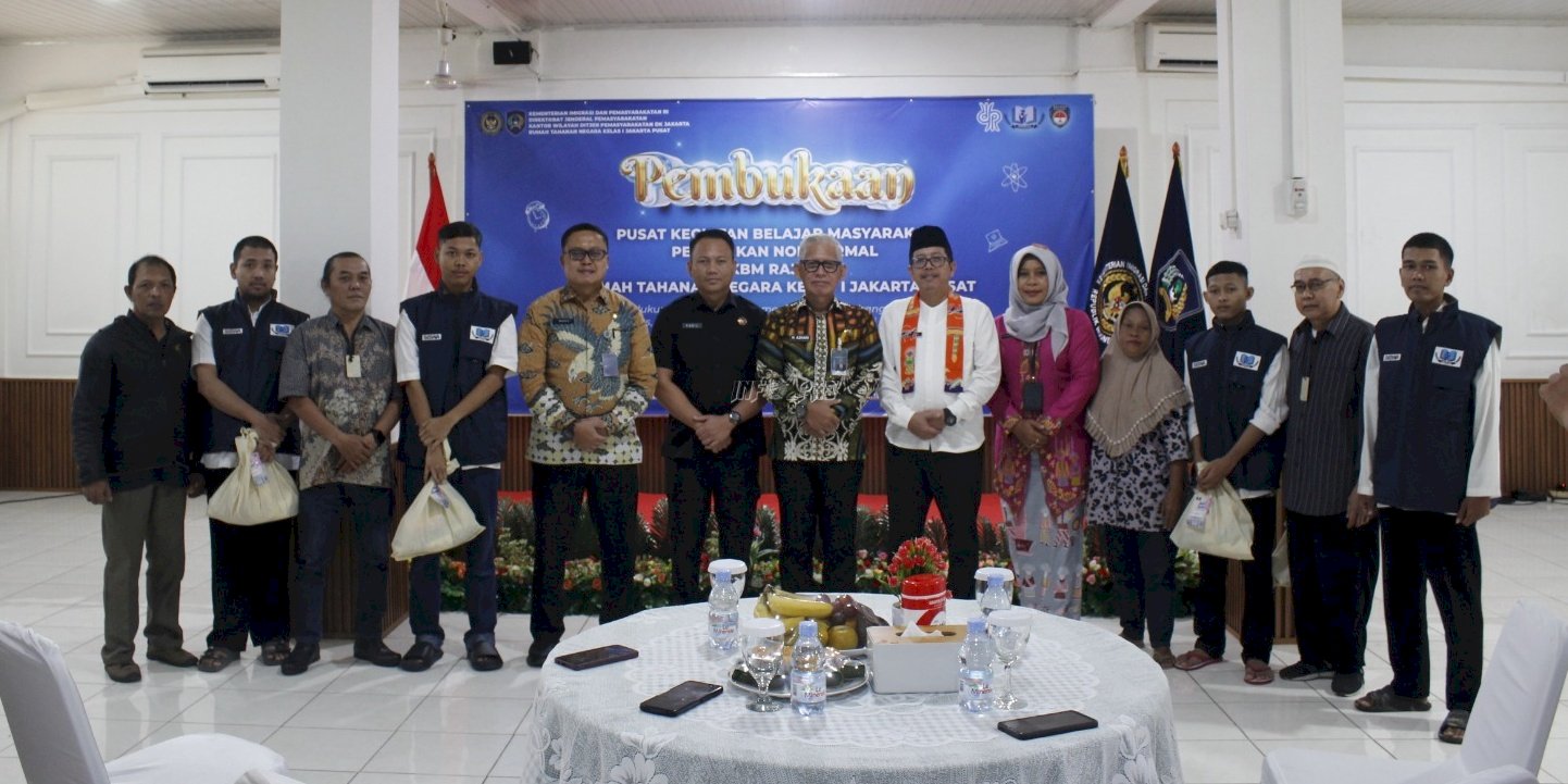 Transformasi Pendidikan di Balik Jeruji, Rutan Jakarta Pusat Hadirkan PKBM