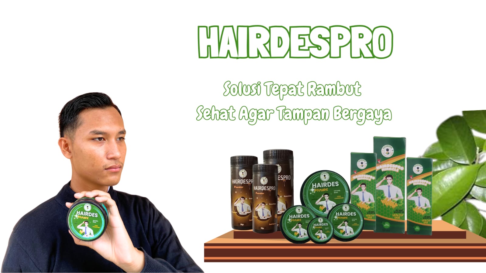 Hairdespro, Perawatan Rambut dengan Haircare Lokal Berkualitas Karya SMKN 2 Koba