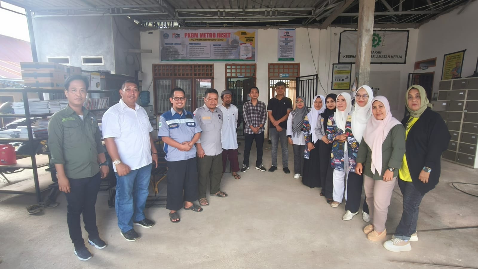 PKBM Metro Riset, Terampil Bersama Anak-anak Putus Sekolah