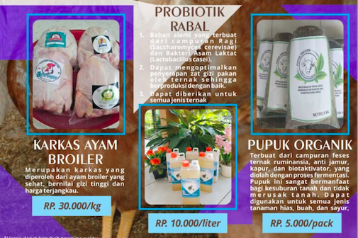 Lumbung Pangan, SMKN 1 Mojosongo Produksi Hasil Peternakan