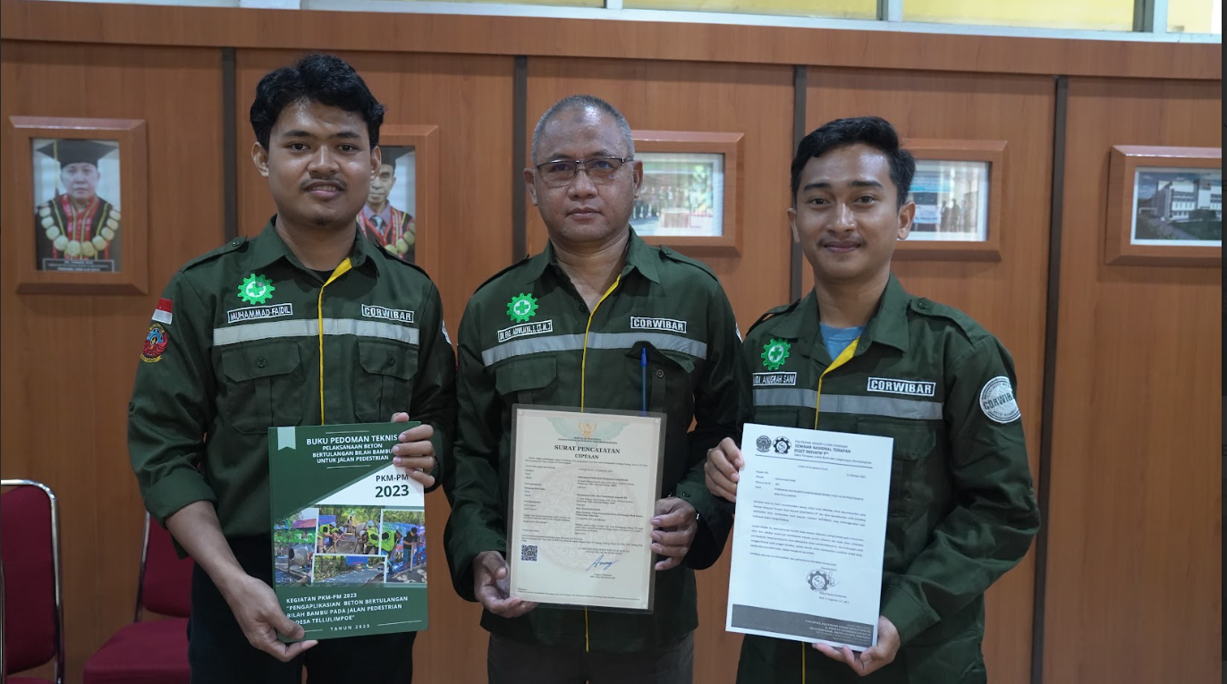 Lebih Ramah Lingkungan, Tim Mahasiswa PNUP Ubah Bambu Jadi Besi Tulangan untuk Beton