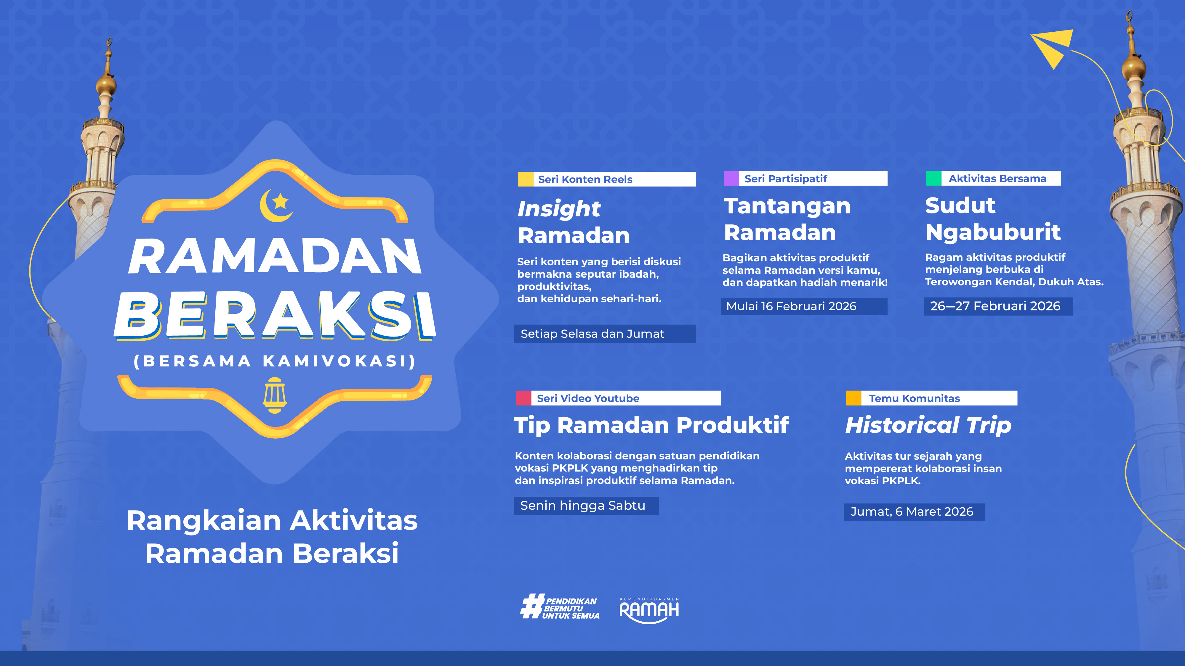 RAMADAN BERAKSI BERSAMA KAMIVOKASI