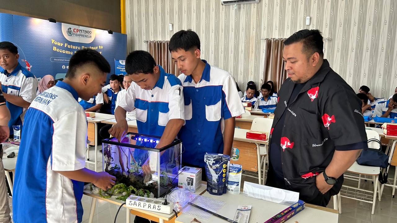 SMKN 1 Kademangan Gandeng CPPETINDO, Dorong Siswa Kuasai Bisnis Akuakultur